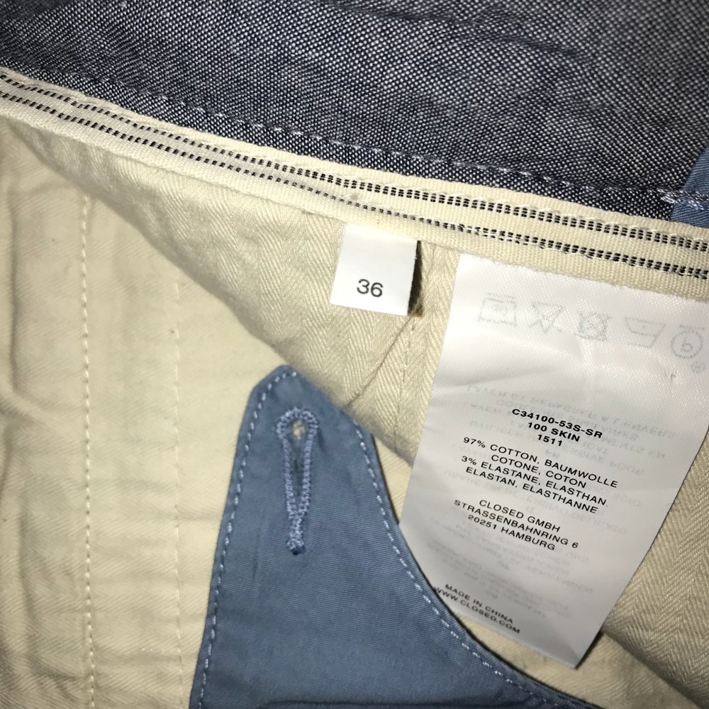 CLOSED light blue pant